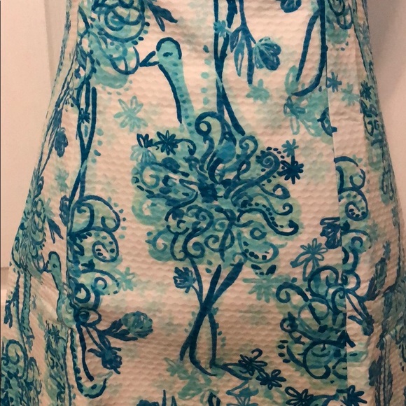 Lilly Pulitzer Pearl Neck Lace Shift in Back It Up - Picture 7 of 7